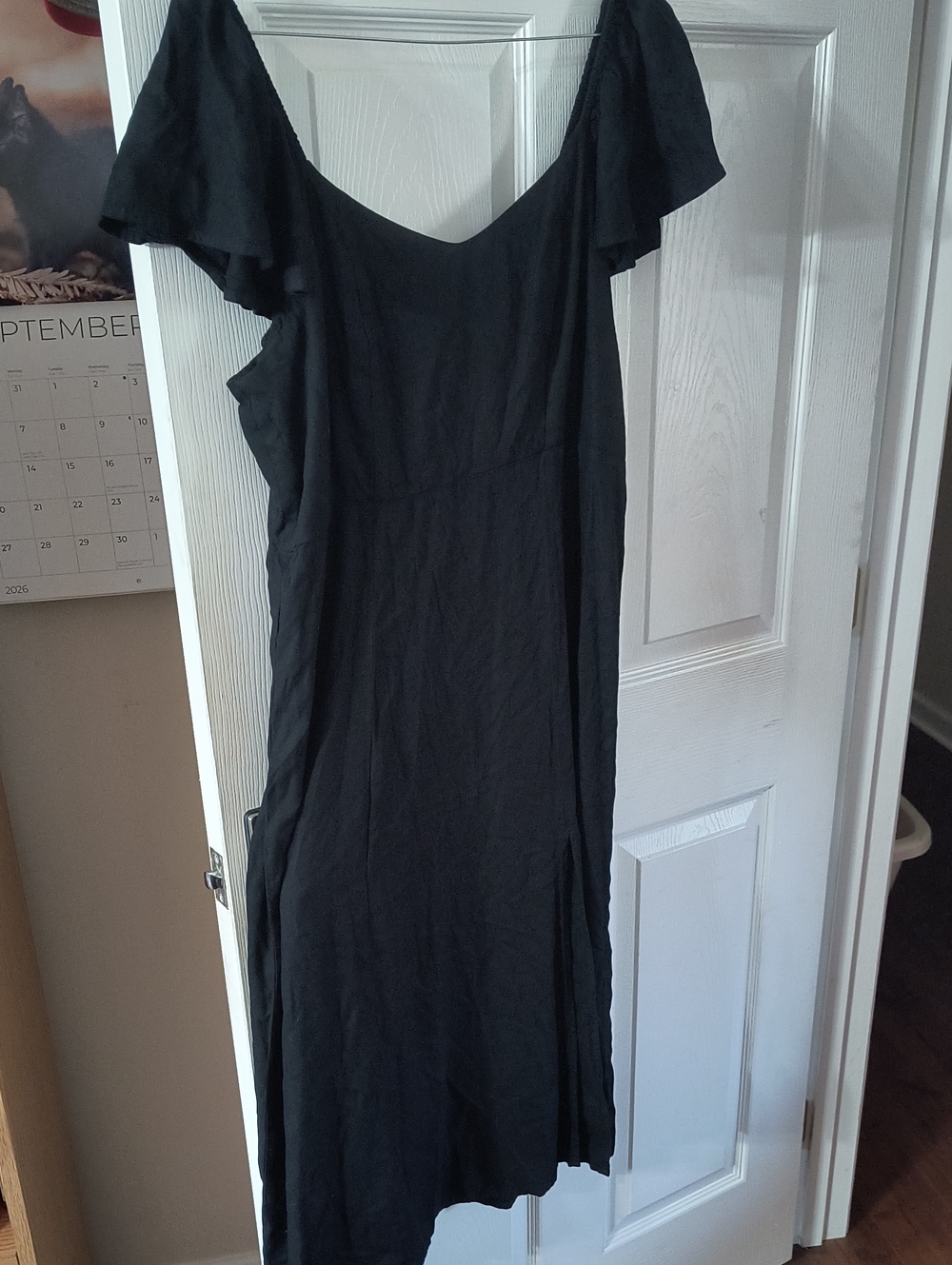 Old Navy Flutter Sleeve Midi Dress